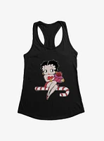 Betty Boop Candy Cane Girls Tank