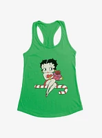 Betty Boop Candy Cane Girls Tank