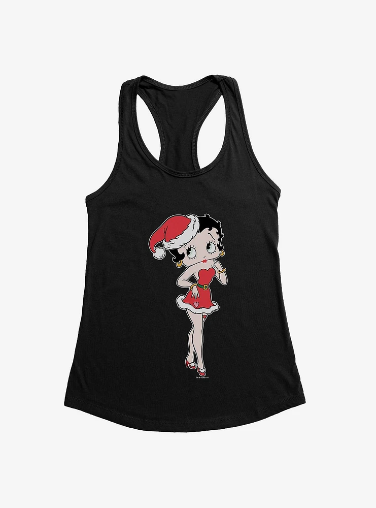 Betty Boop Santa Girls Tank