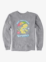 Care Bears Funshine Bear Good Everywhere Unless You're Mean Sweatshirt