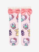 Hello Kitty And Friends Pink Bow Cozy Slipper Socks