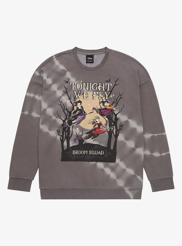 Our Universe Disney Hocus Pocus Sanderson Sisters Broom Squad Crewneck - BoxLunch Exclusive