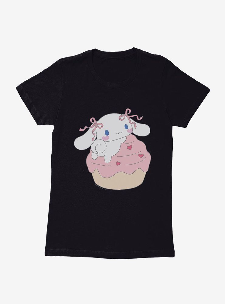 Cinnamoroll Heart Cupcake Womens T-Shirt