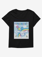 Cinnamoroll Balloons And Rainbow Womens T-Shirt Plus