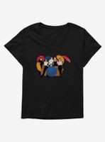 Friends Animated Womens T-Shirt Plus