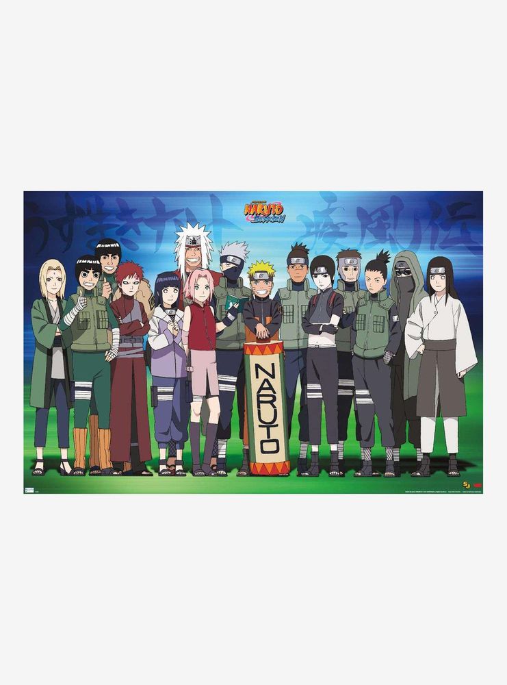 Naruto Shippuden Lineup Poster