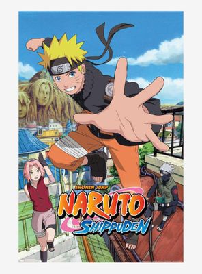 Naruto Shippuden Jump Poster