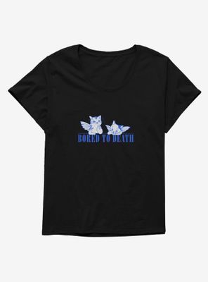 Cats Bored 2 Death Womens T-Shirt Plus
