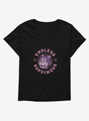 Cats Happiness Womens T-Shirt Plus