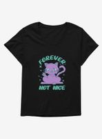 Cats Not Nice Womens T-Shirt Plus