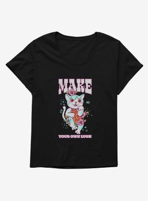 Cats Your Own Luck Womens T-Shirt Plus