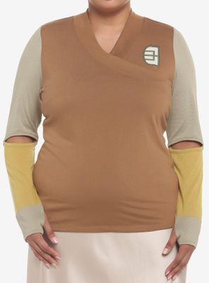 Her Universe Star Wars Andor Bix Caleen Cosplay Girls Long-Sleeve Top Plus Size