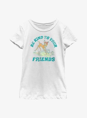 Disney Bambi Be Kind Youth Girls T-Shirt