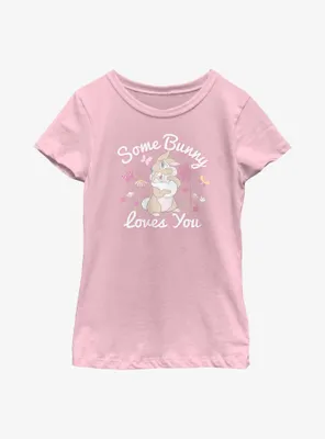 Disney Bambi Some Bunny Loves You Youth Girls T-Shirt