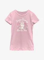 Disney Bambi Some Bunny Loves You Youth Girls T-Shirt