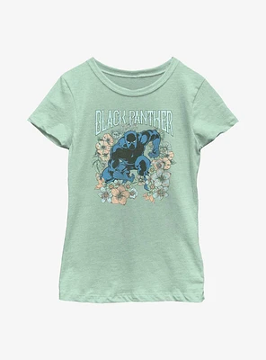 Marvel Black Panther Spring Pounce Youth Girls T-Shirt