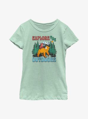 Disney Brother Bear Explore The Outdoors Youth Girls T-Shirt