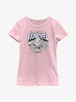 Marvel Captain Spring Youth Girls T-Shirt