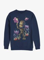 Marvel Guardians Of The Galaxy Groot Plants Sweatshirt