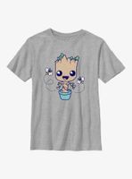 Marvel Guardians Of The Galaxy Baby Groot Hello Spring Youth T-Shirt