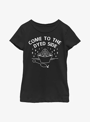 Star Wars Darth Dyed Side Youth Girls T-Shirt
