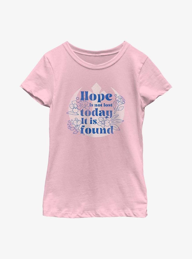 Star Wars Hope Is Not Lost Youth Girls T-Shirt