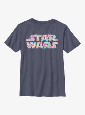 Star Wars Floral Logo Youth T-Shirt