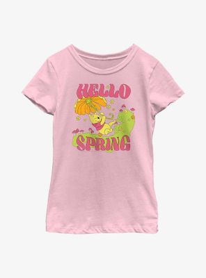 Disney Winnie The Pooh Hello Spring Youth Girls T-Shirt