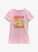 Disney Winnie The Pooh Hello Spring Youth Girls T-Shirt
