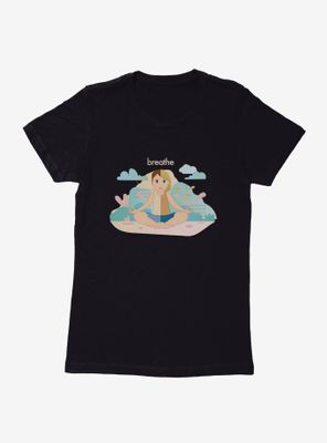 Emoji Breathe Womens T-Shirt