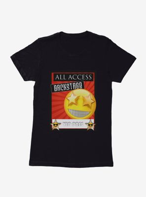 Emoji All Access Backstage Womens T-Shirt