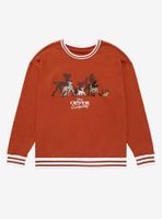 Disney Oliver & Company Group Portrait Varsity Crewneck - BoxLunch Exclusive