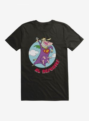 Cartoon Network Cow And Chicken Al Rescate T-Shirt