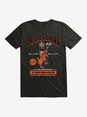 Cartoon Network Cow And Chicken Dr. Lackslacks T-Shirt