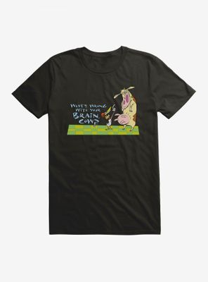 Cartoon Network Cow And Chicken What's Wrong Brain T-Shirt