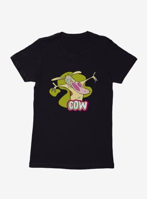 Cartoon Network Cow And Chicken Womens T-Shirt