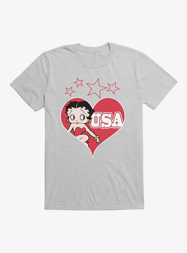 Betty Boop Love USA T-Shirt