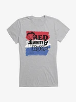 Betty Boop Red White and Girls T-Shirt