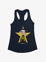 Betty Boop Army Camo and Stars Girls Tank