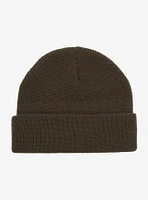 Brown Knit Beanie