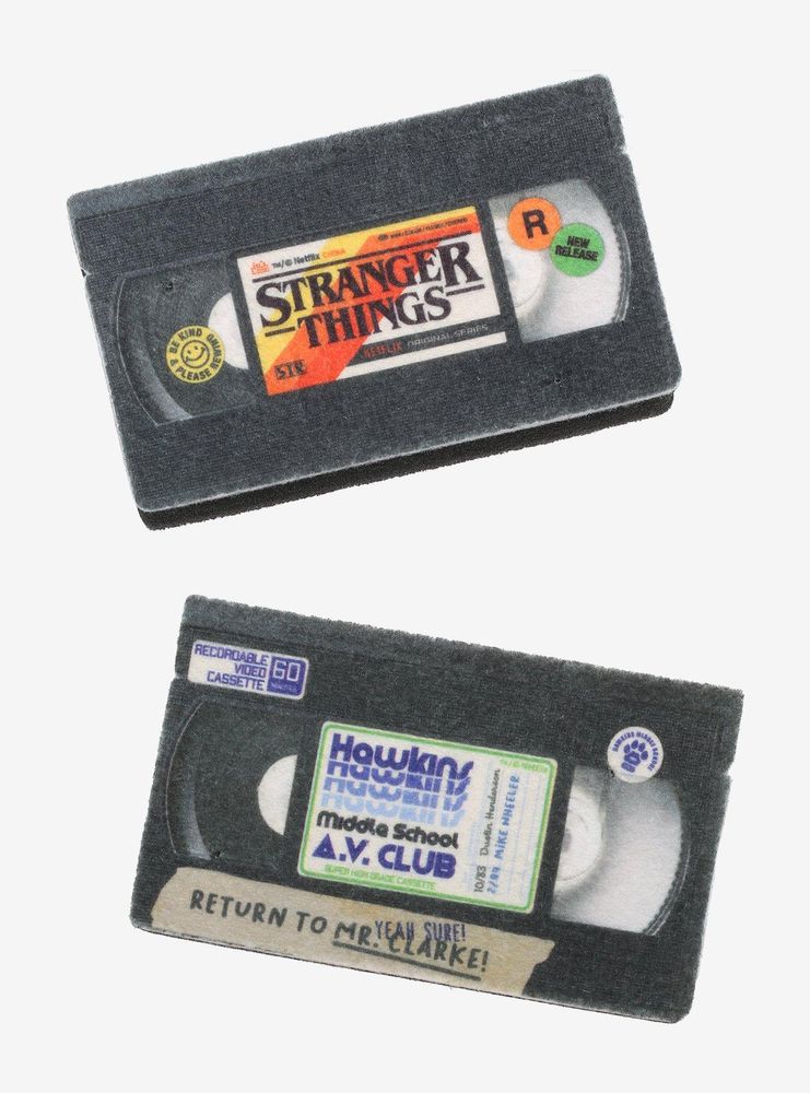 Stranger Things VHS Cassettes Kitchen Sponge Set