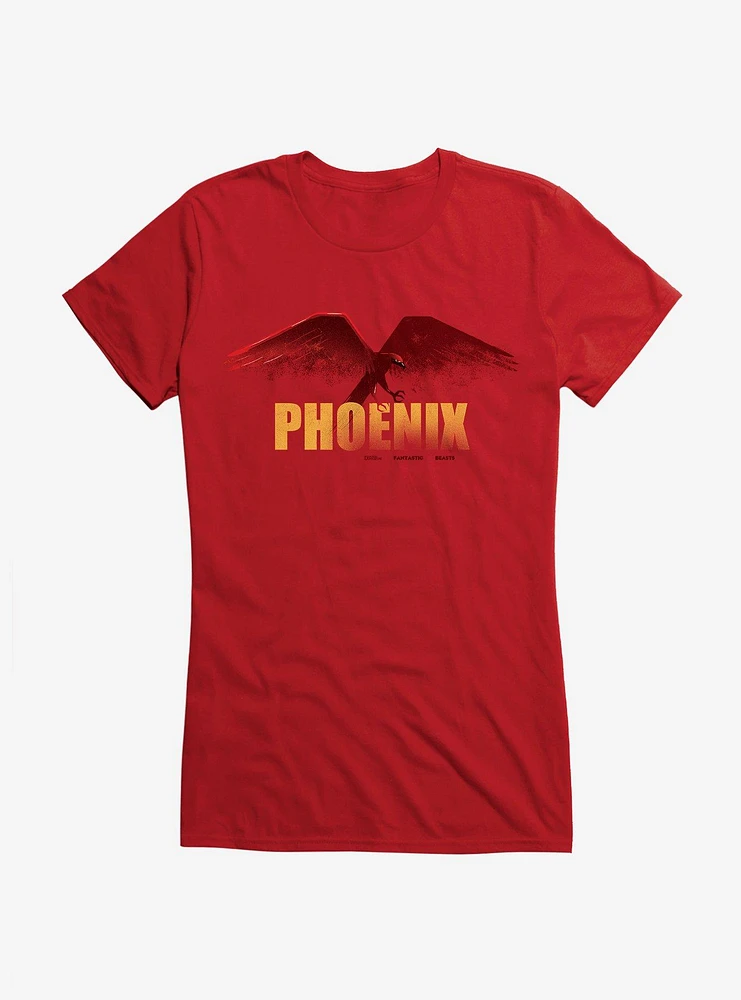Fantastic Beasts Phoenix Girls T-Shirt