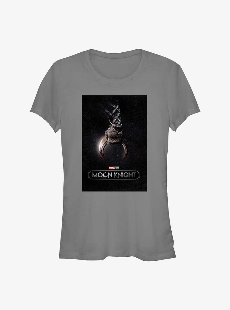 Marvel Moon Knight Crescent Dart Poster Girls T-Shirt