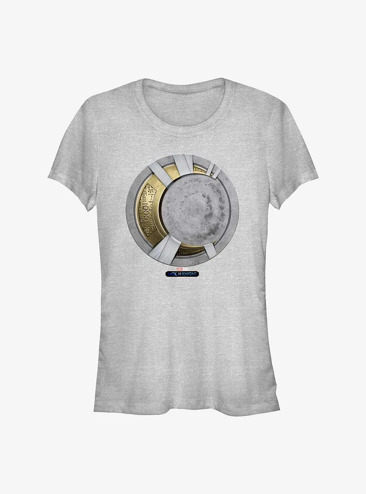 Marvel Moon Knight Gold Icon Girls T-Shirt