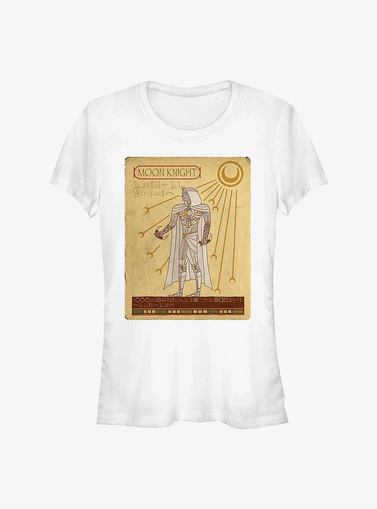 Marvel Moon Knight Ancient Card Girls T-Shirt