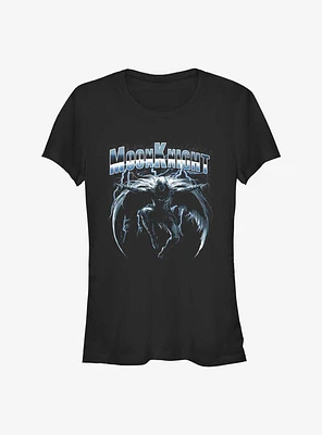 Marvel Moon Knight Dark Rain Girls T-Shirt