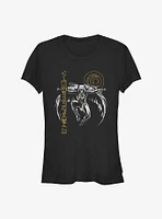 Marvel Moon Knight Gliph Lift Girls T-Shirt