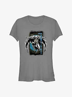 Marvel Moon Knight Grunge Badge Girls T-Shirt