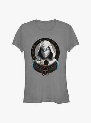 Marvel Moon Knight Mask Badge Girls T-Shirt