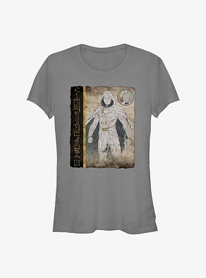 Marvel Moon Knight Scroll Fragment Girls T-Shirt